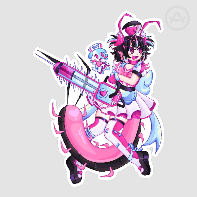 Emaki Pixel Sticker