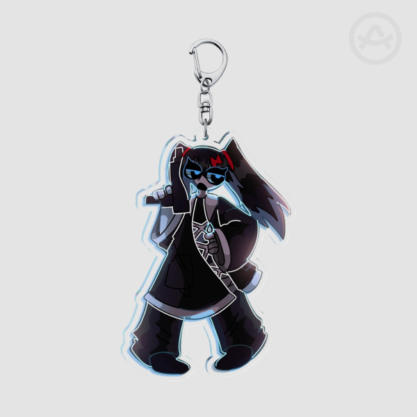 Hatsune Miku From Yararara // Clear Acrylic Keychains