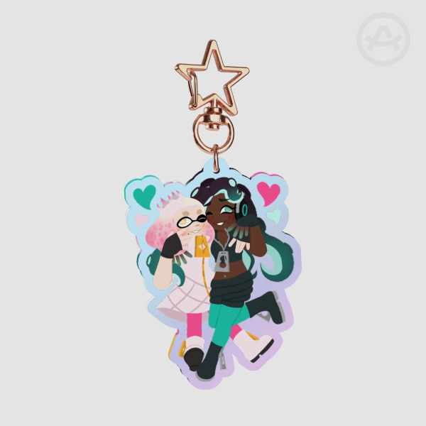 pearlina acrylic charm