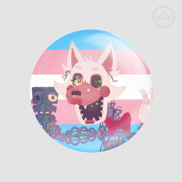 Mangle Trans pride Badge