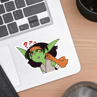 Confused Gobbo - Sticker