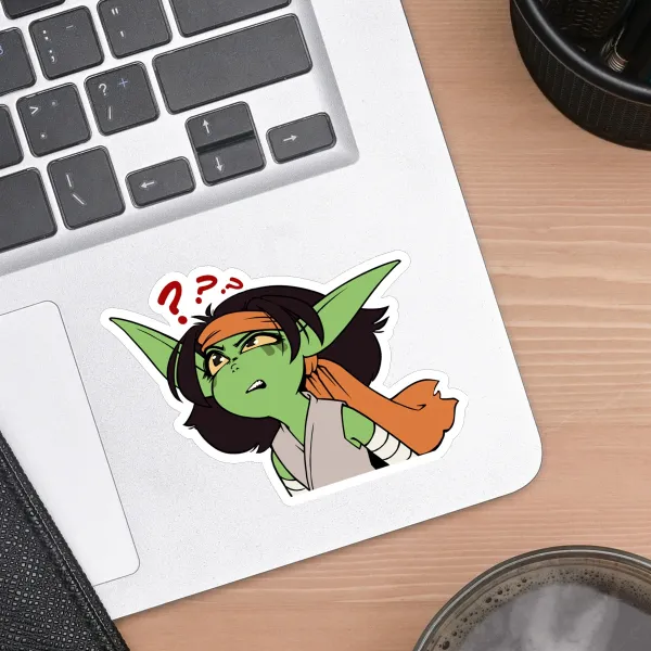 Confused Gobbo - Sticker