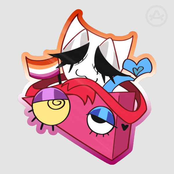 Abstragedy Sticker