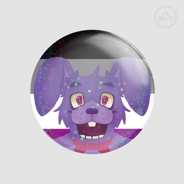 Bonnie Asexual Pride Badge