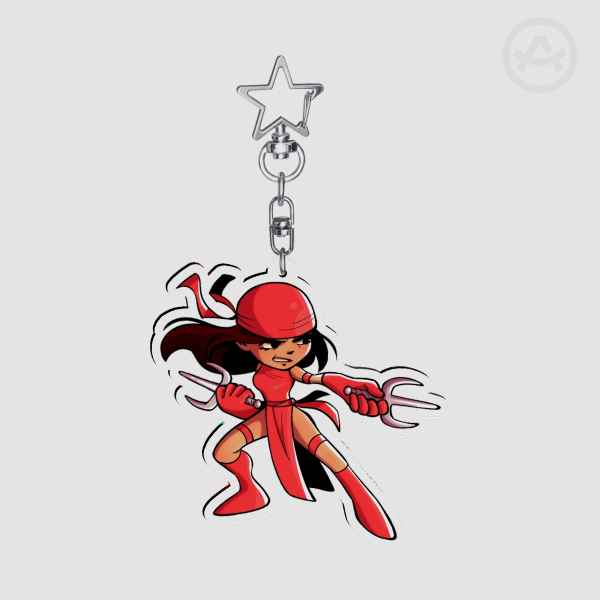 Elektra Acrylic Keychains