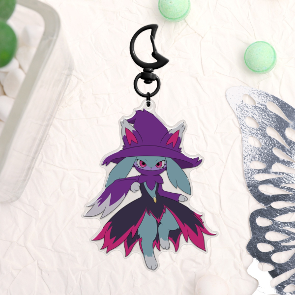 Katress Epoxy Clear Acrylic Keychain