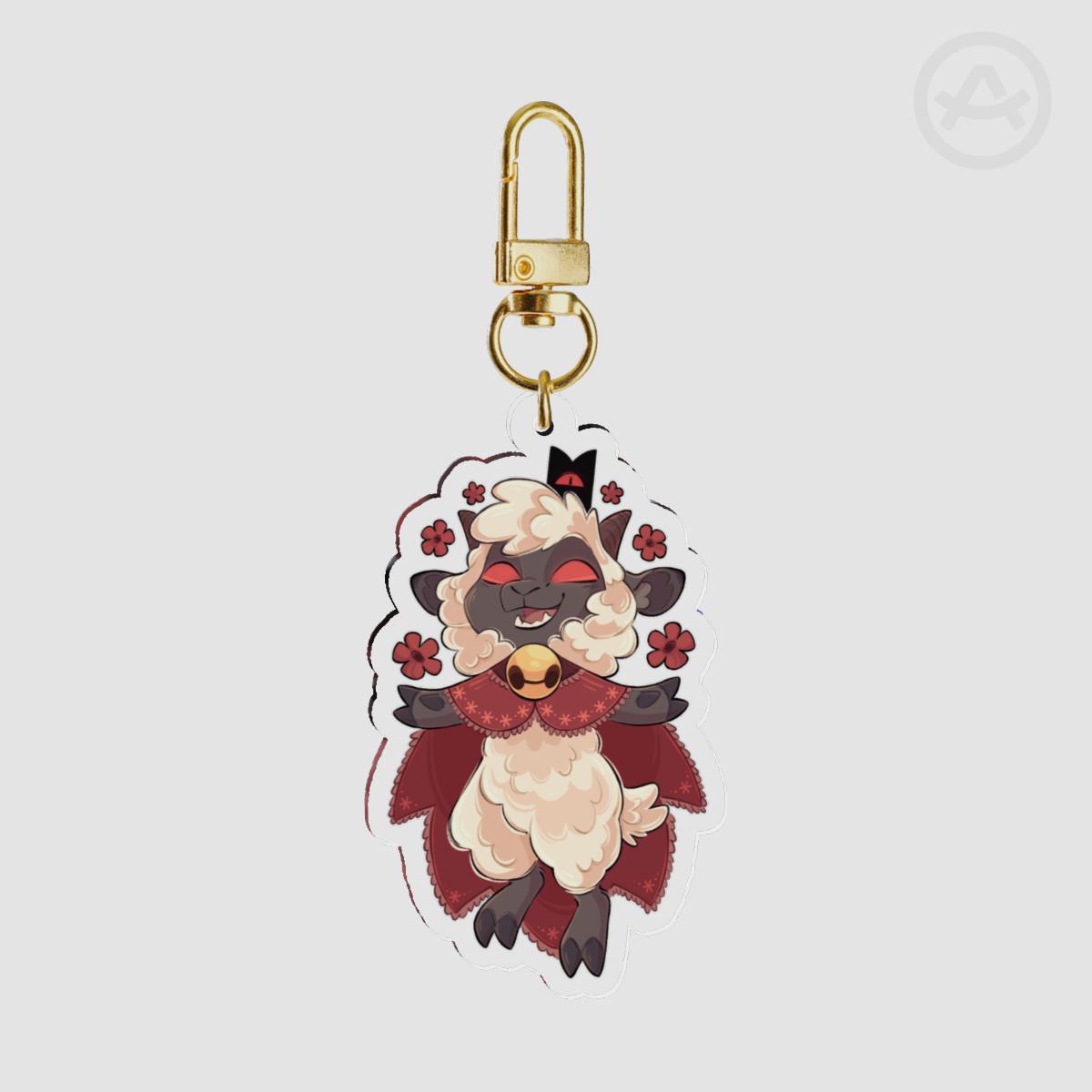Lamb // Cult Of The Lamb // Keychain