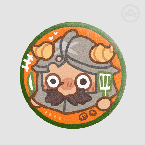 [DUNGEON MESHI] Senshi Plush Badge