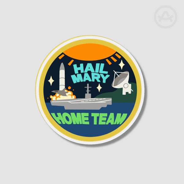 Hail Mary Home Team Magnet