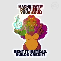 ( Don’t sell your soul ) Die Cut Stickers