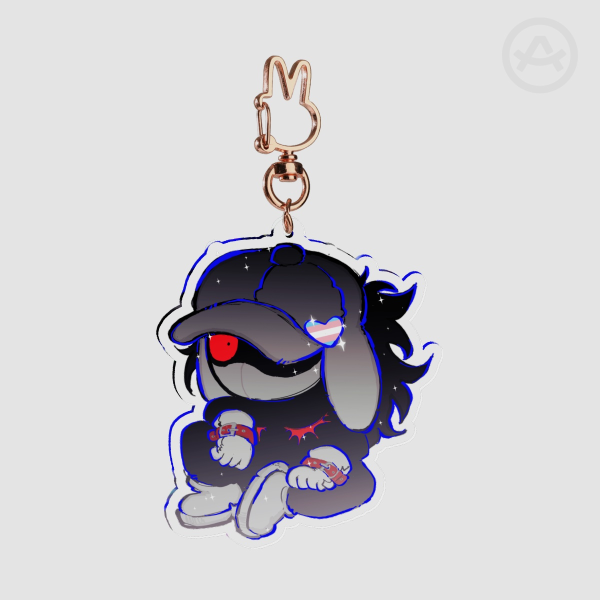 Exé Acrylic keychain