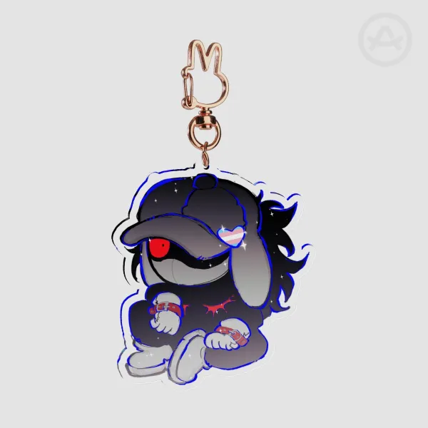 Exé Acrylic keychain
