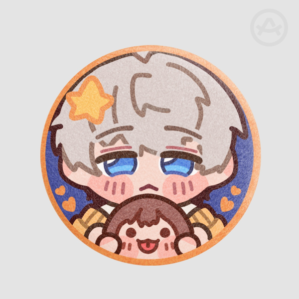 [LOVE & DEEPSPACE] Xavier Plush Badge