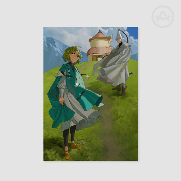 Witch hat atelier print