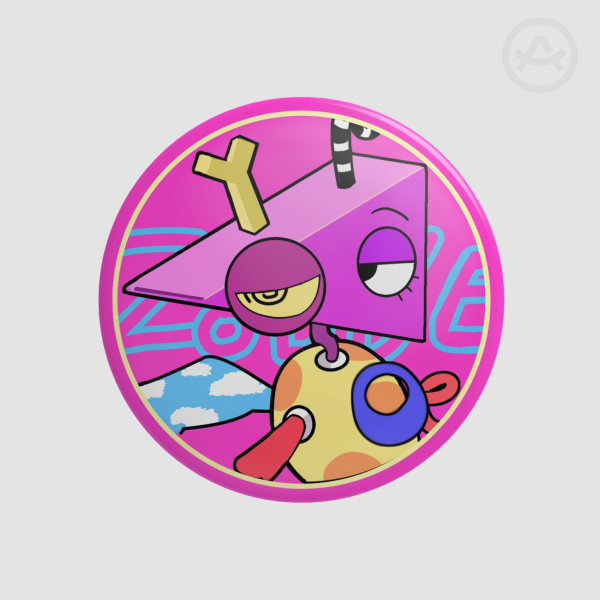 Zooble Button Badge