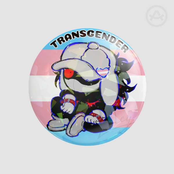 Exé transgender badge