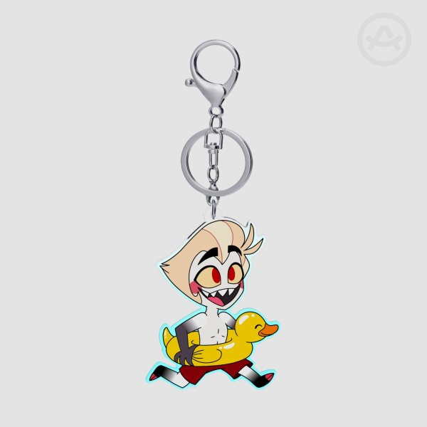 Summer Lucifer with duck floaty