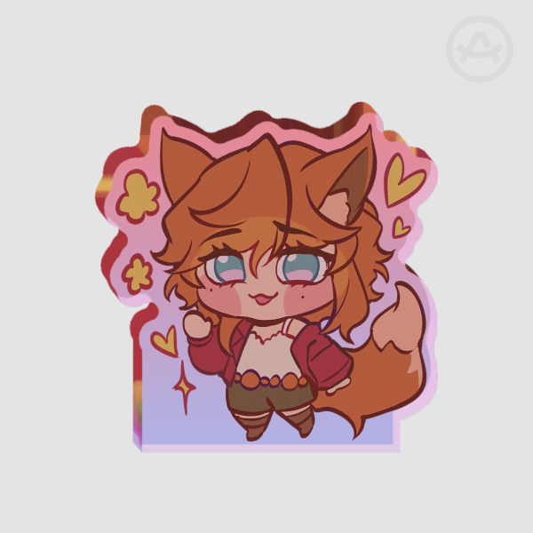 [OC] Miyu Thick Acrylic Stand No Base - 0.23"(60mm), 0.39"(10mm)