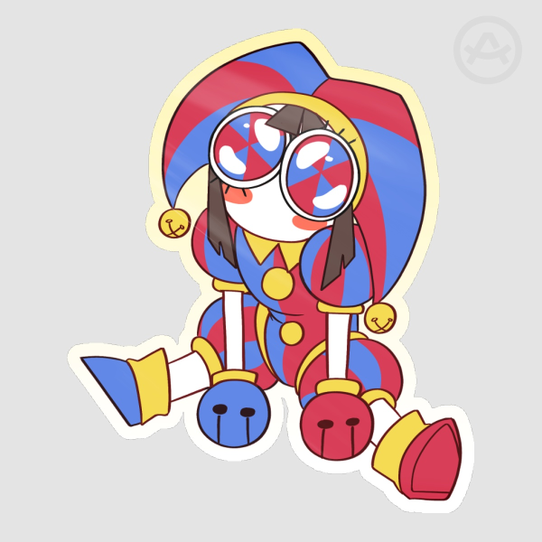 Pomni TADC Sticker