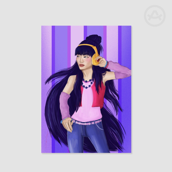 Winx Club Season 5 Musa Art Print Poster A4