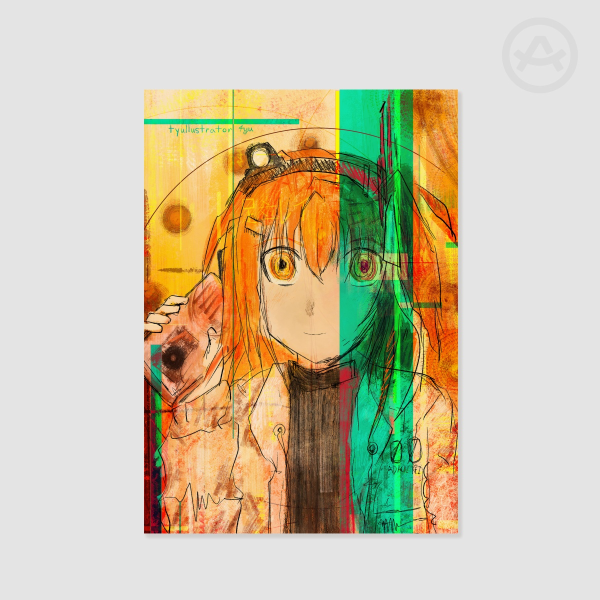 Adachi Rei (Heat Abnormal) Small Poster [8.27" x 11.69"]