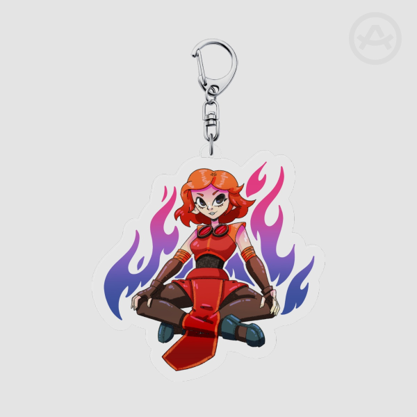 Chandra Pride Keychain