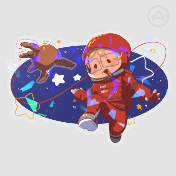 PHM Space Buddies Sticker