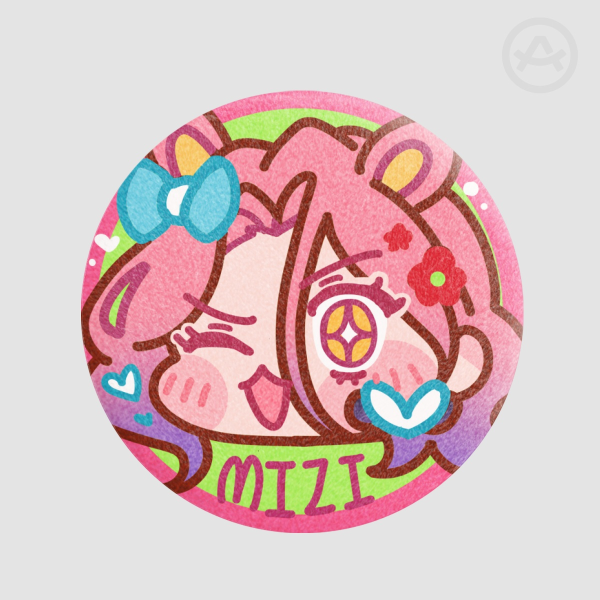 [ALIEN STAGE] Mizi Plush Badge