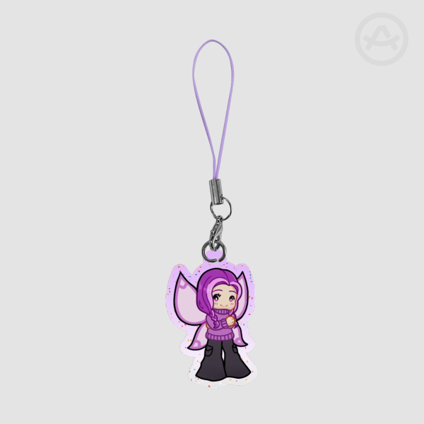 Y2K Faerie Queen Phone Charm