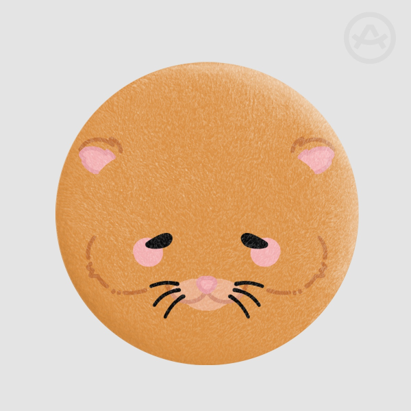 Cham-P Plush Badge