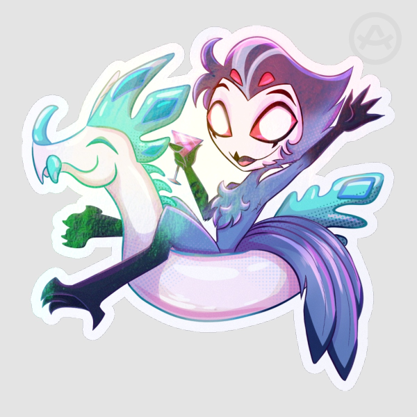 Stolas Summer Edition 3"/7.5cm Stickers