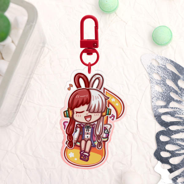 One Piece Uta Chibi Keychain
