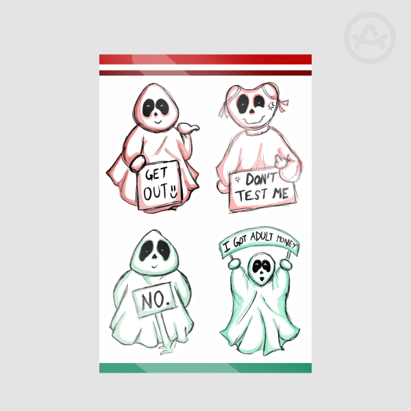Stickers Sheet design