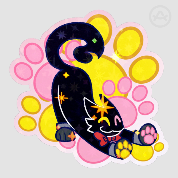 Pluey Streeeetch Sticker
