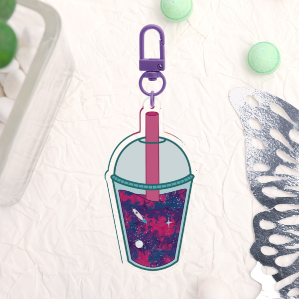 Bisexual Pride Acrylic Keychains