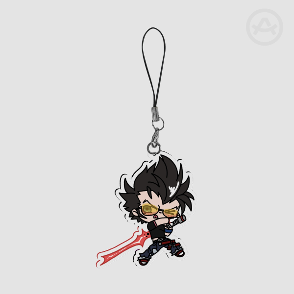 NMH2 Travis w/ Peony Acrylic Keychain