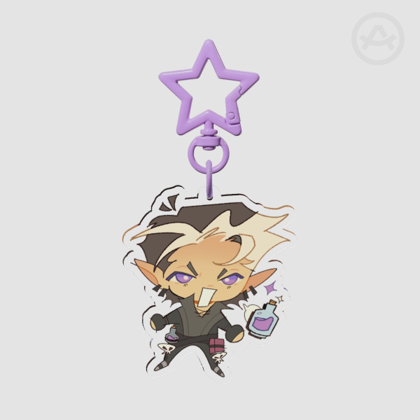★ Crimzon Ruze ★ Acrylic Keychain