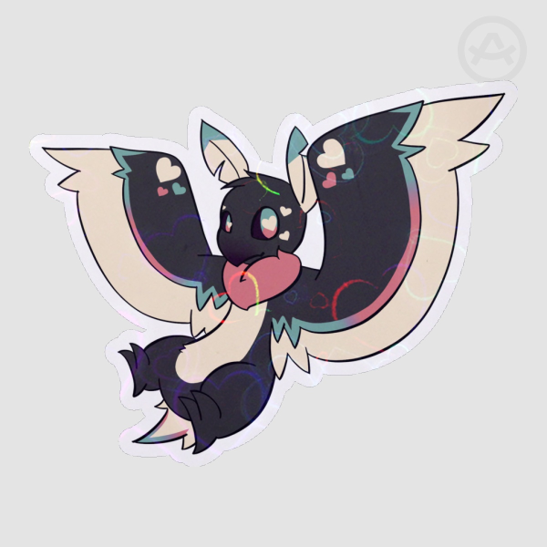 Pride 2026 Trans Mothman Sticker
