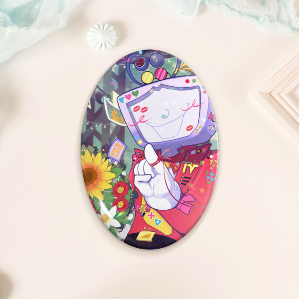 OVAL BUTTON PIN - MR. TENNA'S 1ST ANNIVERSARY DEBUT
