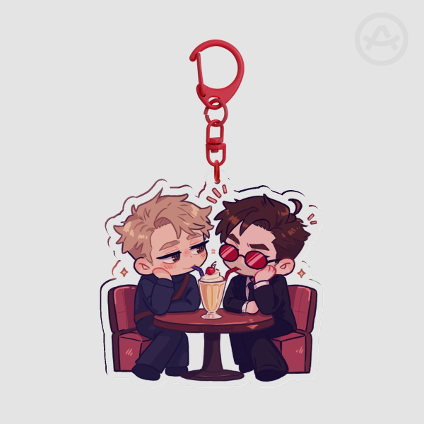 Milkshake - Bullseye & Daredevil ddba - Acrylic Keychains