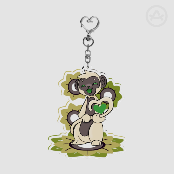 Pride 2026 Aromantic Monkey