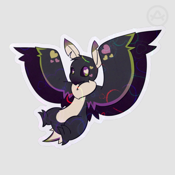 Pride 2026 Monsterfucker Mothman Sticker