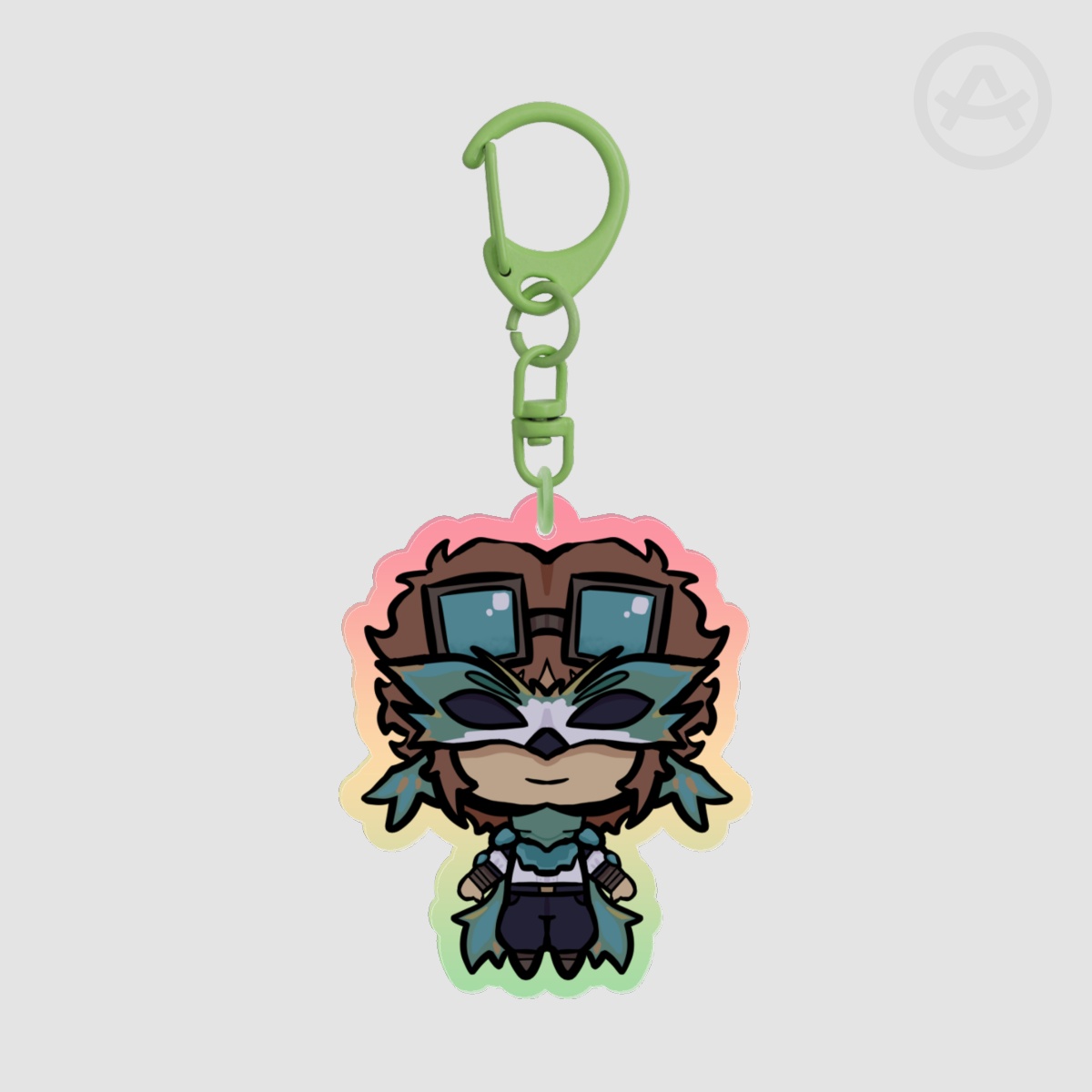 ParrotX2 Acrylic Keychain