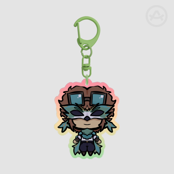 ParrotX2 Acrylic Keychain