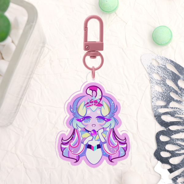 Sugar Swan Cookie - Cookie Run Kingdom Acrylic Charm