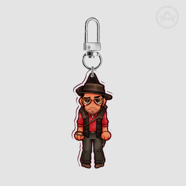 TF2 Sniper Keychain