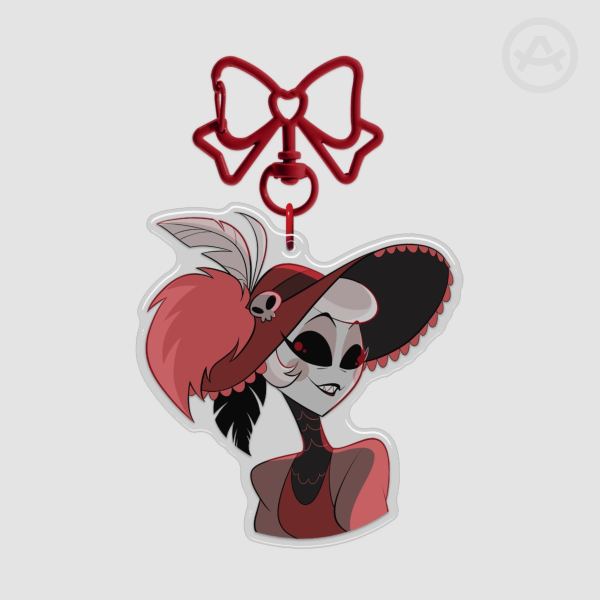 Rosie Epoxy Keychain