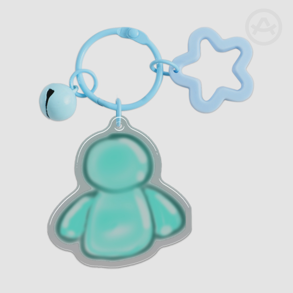 Frutiger Aero Acrylic Keychain