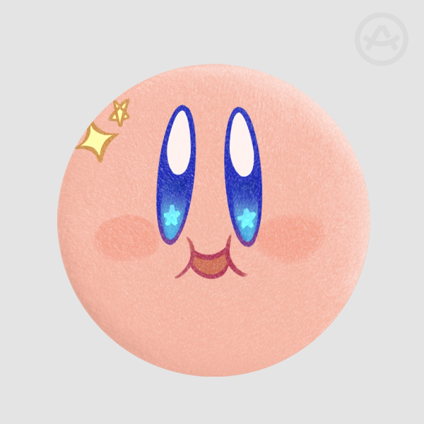 Kirby | Plushie Badges