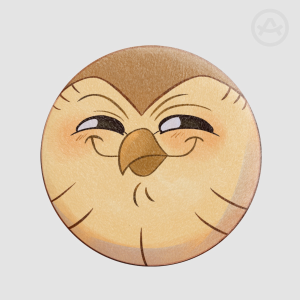 Hooty | Plushie Badges